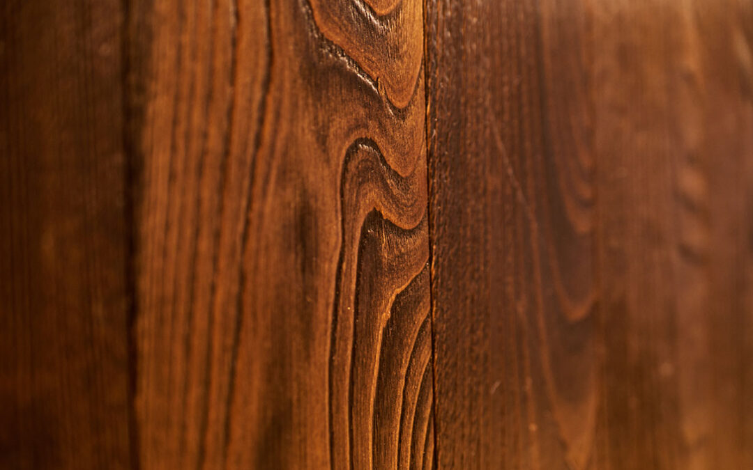 La calidez de los muebles de madera