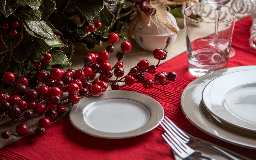 mesa de navidad