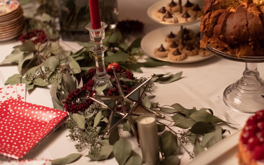 mesa de navidad